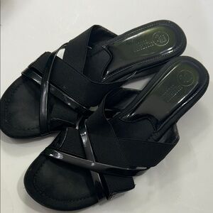 Mootsies Tootsies Black Women's  slippers